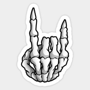 Heavy Metal, Horns Up Sticker